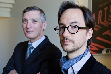 (From left): Donald Sadoway and Antoine Allanore