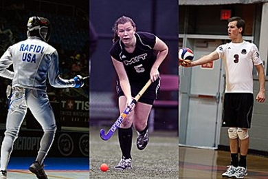 From left: Joseph Rafidi, Molly McShane and Matt Hohenberger