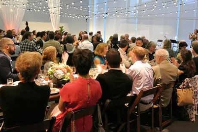 Guests from the Deeper History event celebrated David Friedman's work on Italian Renaissance architecture. Friedman retired from MIT this summer.