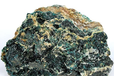 A sample of the mineral herbertsmithite.