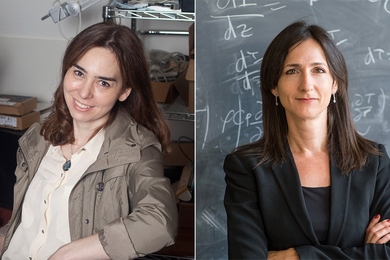 From left: Dina Katabi and Sara Seager