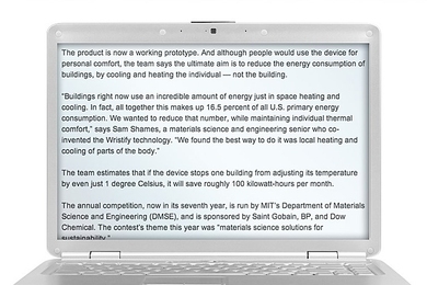 Tech startup Crocodoc, co-founded by MIT alumni, develops and commercializes online tools that convert PDF, Microsoft Office, and other text documents into HTML, making these files easily viewed and shared across the Web, and on any device. 