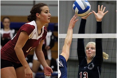 Jenny Astrachan (left) and Kristine Bunker