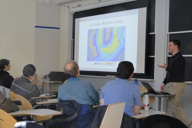 Daniel Gilford teaches about global change science.