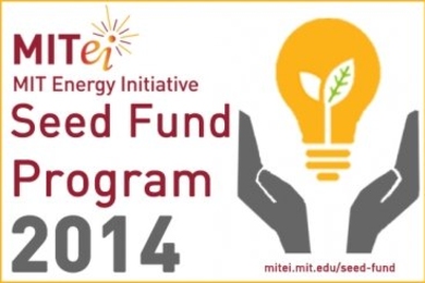 Seed fund program logo, which looks like a lightbulb in hands