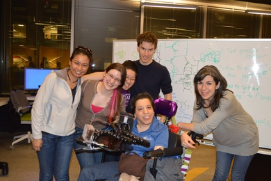 Team Adriana at the Assistive Technologies Hackathon