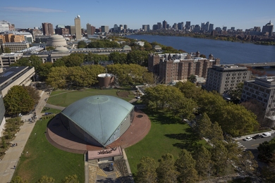A substantial restoration of Kresge Auditorium is underway as part of MIT’s Capital Renewal Program, with a target completion date of April 2016. The renewal will replace aging equipment and systems, upgrade key building elements, and improve visitor comfort. The building will remain open during nearly all of the work.