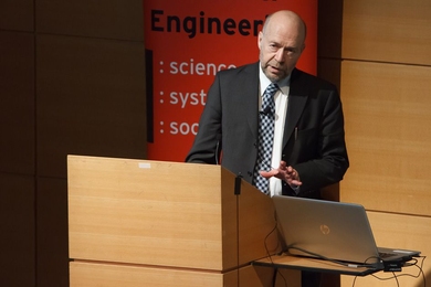 James Hansen, an early outspoken leader in warning about the risks of global climate change, delivers the 13th annual David Rose Lecture at MIT’s Wong Auditorium.