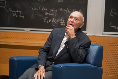 Retired astronaut Michael Collins