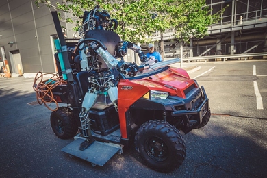 MIT Atlas humanoid robot for the DARPA Robotics Challenge