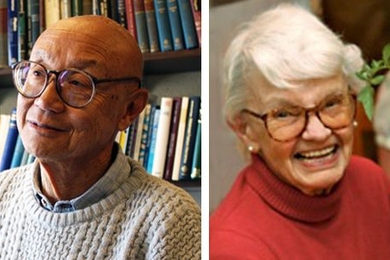 MIT professors Sidney Yip and Judith Jarvis Thomson
