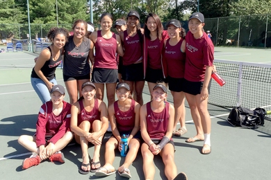The MIT women's tennis team has started the season 3-0.