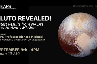 Pluto Revealed: Richard Binzel on New Horizons at MIT