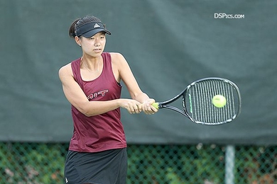 Junior Dora Tzeng won the clinching point in MIT's win over Smith on Saturday.