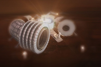 Mars habitat designed by MIT faculty and students