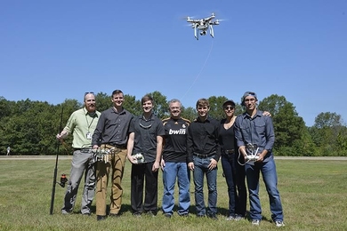Lincoln Laboratory’s Next Generation First Responder team has been testing the capabilities integrated on small remotely piloted aircraft to provide first responders with situational awareness during responses that take them into communications-constrained locations.