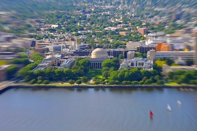 MIT and the Charles River as seen from Boston