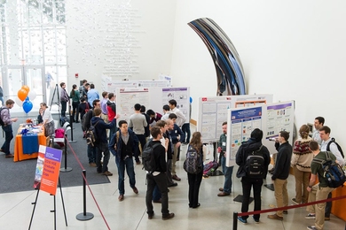 Twenty-two students participated in the Department of Nuclear Science and Engineering's 2016 Graduate Research Expo.