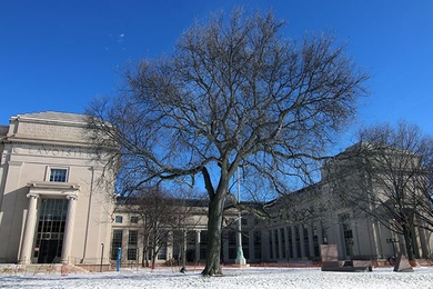 MIT has named its historic Building 2 in honor of James H. '58 and Marilyn Simons, whose generosity enabled the Institute to restore and renovate the building. 