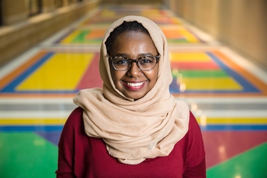 “Most people in my family who go abroad just go for graduate school; no one goes as a 17-year-old,” Amna Magzoub says. “I had to convince a lot of people that it was really worth it.”