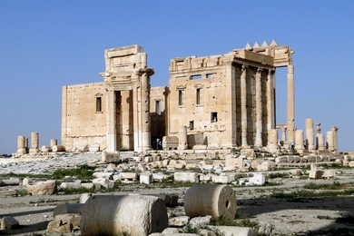 The Temple of Bel at Palmyra, a UNESCO World Heritage site, was reduced to rubble by the terrorist group ISIS in 2015. MIT professor Nasser Rabbat helps tell the story of this lost heritage as part of "The Museum of Lost Objects," a new BBC Radio series on sites and objects that have been destroyed or looted in Iraq and Syria.