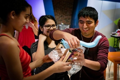 Students have fun developing new toys in the MIT undergraduate class 2.00B (Toy Product Design).