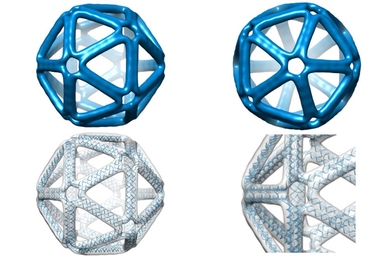 A new algorithm for DNA origami starts with a simple, 3-D geometric representation of the final shape of the object, and then decides how it should be assembled from DNA.