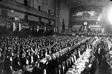 MIT alumni telephone banquet of 1916