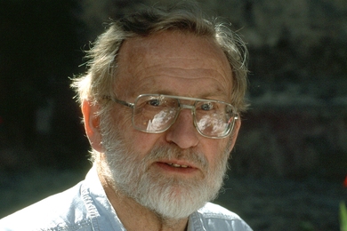 Professor George Rathjens, circa 2000, on a family trip to Mexico
