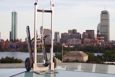 In 2012, a team of students in MIT’s well-known product-design class, Course 2.009, invented a hand truck with fold-out treads and a braking system that made hauling kegs downstairs safer and easier. Now that hand truck, called the Glyde, is being used by hundreds of people worldwide.