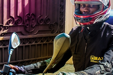 MAX, a fledgling Nigerian startup, is trying to solve the problem of so-called “last-mile delivery” in cities where many people don’t have an address. Company co-founder Adetayo Bamiduro­ MBA ’15 will tell MAX’s story to a London audience at an upcoming MIT conference on entrepreneurship and finance in the developing world.