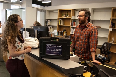 Equipment to Go kits can be checked out for one week from Rotch Library.