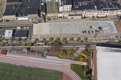 The West Garage, located on Vassar Street across from the Steinbrenner Stadium, will close this fall and is scheduled for demolition to make way for a new undergraduate residence. 