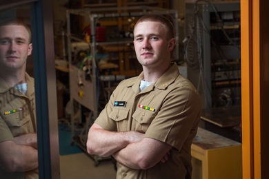 “I thought MIT would be a better place than anywhere else to study nuclear science,” says Sean Lowder, a senior in the Department of Nuclear Science and Engineering.