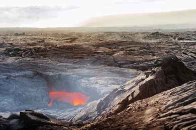 Geologists report that about 251.9 million years ago, a huge pulse of magma rose up through the Earth, in a region that today is known as the Siberian Traps.
