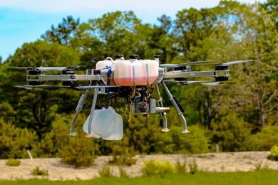 Drone lighting, MIT News