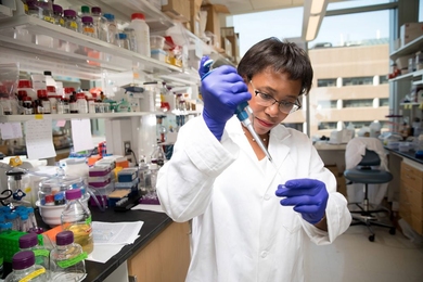 “If we want to be able to deliver mRNA, then we need a mechanism to be more effective at it because everything that’s been used so far gives you a very small fraction of what would be the optimal efficiency,” says professor Paula Hammond.
