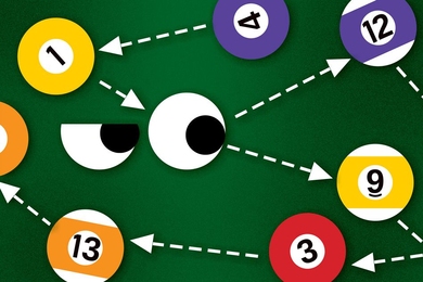 “What’s really cool about eye tracking is it lets you see things that you’re not consciously aware of,” Professor Josh Tenenbaum says. “When psychologists and philosophers have proposed the idea of counterfactual simulation, they haven’t necessarily meant that you do this consciously. It’s something going on behind the surface, and eye tracking is able to reveal that.”
