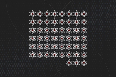 Physicists at MIT and Harvard University have demonstrated a new way to manipulate quantum bits of matter. The researchers report using a system of finely tuned lasers to first trap and then tweak the interactions of 51 individual atoms, or quantum bits.