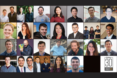 At least 30 MIT faculty, research staff, and alumni are listed throughout Forbes’ seventh annual 30 Under 30 edition, featuring some of the world’s best young innovators.