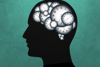 A new study from MIT researchers provides evidence for an alternative timekeeping system that relies on the neurons responsible for producing a specific action. Depending on the time interval required, these neurons compress or stretch out the steps they take to generate the behavior at a specific time.
