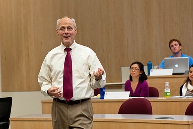 Donald Rosenfield teaching in 2011.