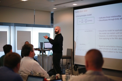 Senior Research Scientist Brian Anthony leads the discussion on SMART Manufacturing.