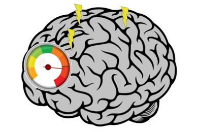 Three brain regions collaborate to produce working memory, but when it reaches capacity, their synchrony breaks down.
