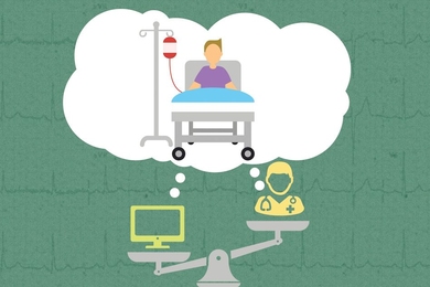 A new study from MIT computer scientists suggests that human doctors provide a dimension that, as yet, artificial intelligence does not.