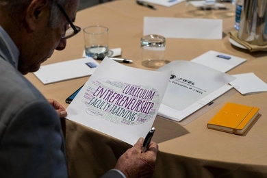 Members of J-WEL’s Higher Education Collaborative identified key themes at the March 2018 J-WEL Week.