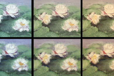 The RePaint system reproduces paintings by combining two approaches called color-contoning and halftoning, as well as a deep learning model focused on determining how to stack 10 different inks to recreate the specific shades of color.