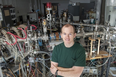 “It's useful to peek over someone’s shoulder," says Kevin Woller of the students he mentors. "The accelerator is a large machine. It’s not easy to put someone in front of it and say ‘OK, operate it!’"