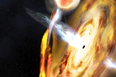X-ray echoes, mapped by NASA’s Neutron star Interior Composition Explorer (NICER), revealed changes to the accretion disk and corona of black hole MAXI J1820+070.