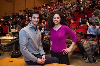 For the second year, the Independent Activities Period course was coordinated by Alexander Amini ‘17 and Ava Soleimany ’16. 